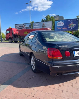 wrocław Lexus GS cena 26000 przebieg: 349335, rok produkcji 2001 z Wrocław